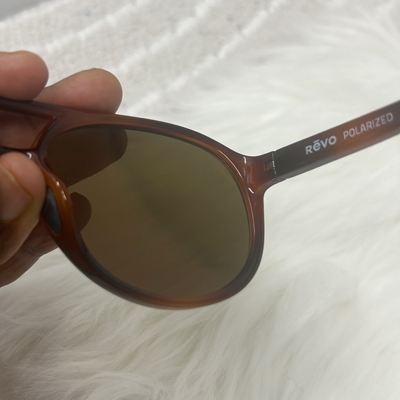 REVO MARX RE1059 12 POLARIZED SUNGLASSES UNISEX HONEY TORTOISE 59-15 143 W/CASE - Picture 10 of 12